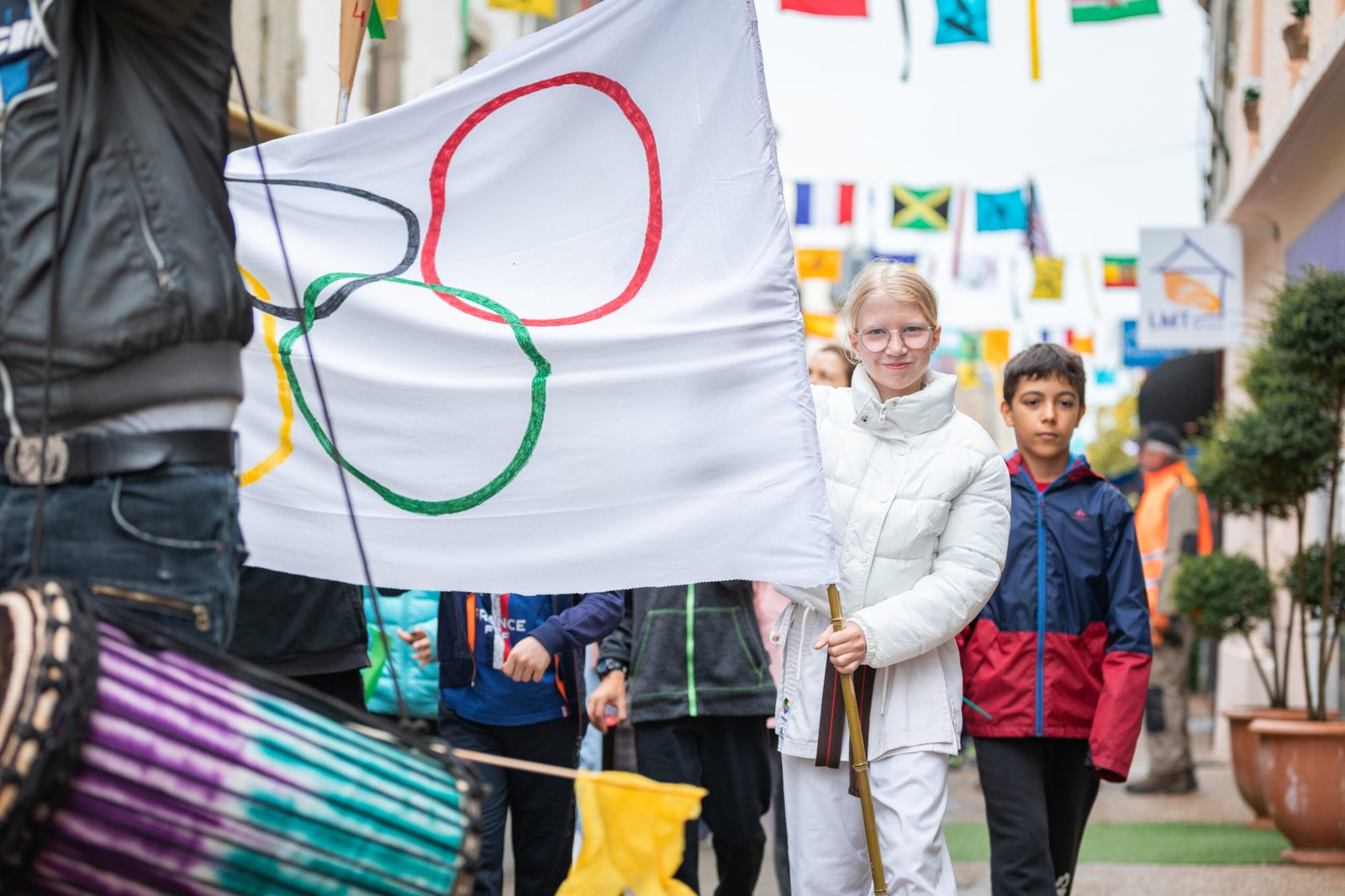 A Muzillac, le groupe Terre de jeux organise Les Olympiades