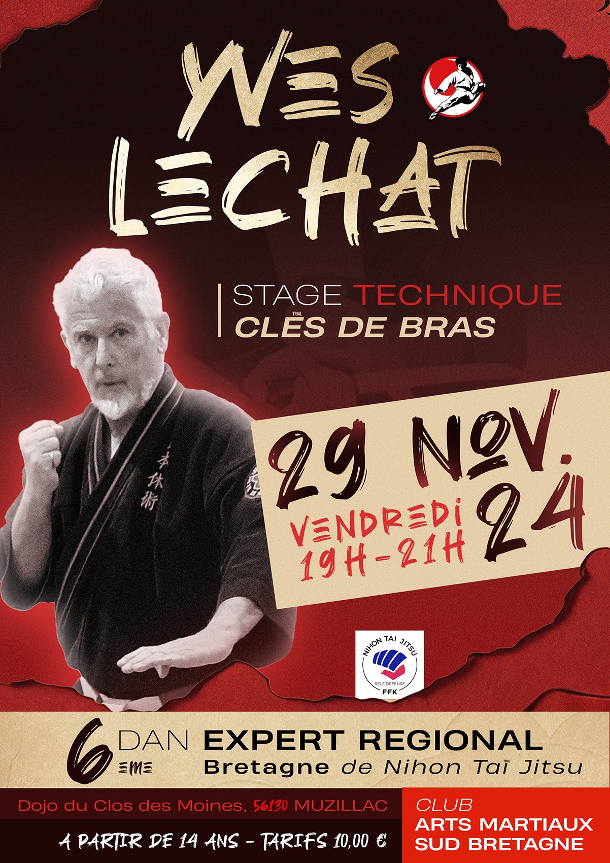 Stage Nihon Taijistu avec Yves Lechat